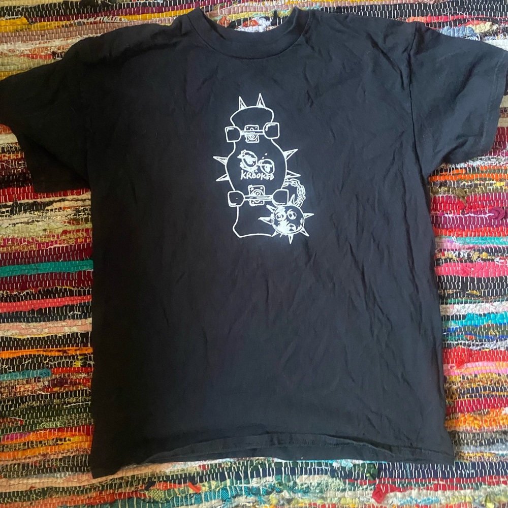 Krooked Skate Tee Worn 2 Times Mint Condition